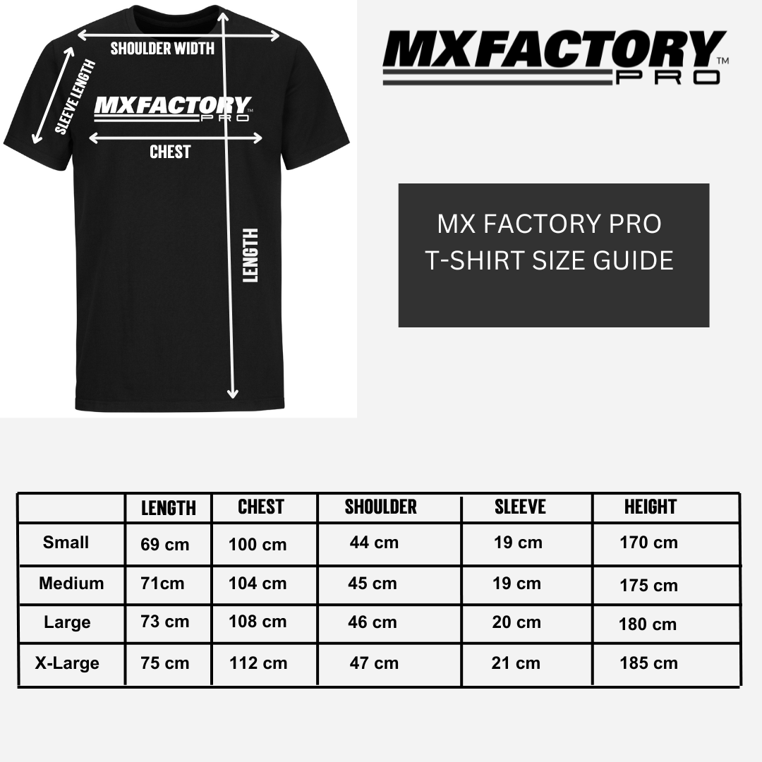 MX Factory Pro | T-shirt | Black