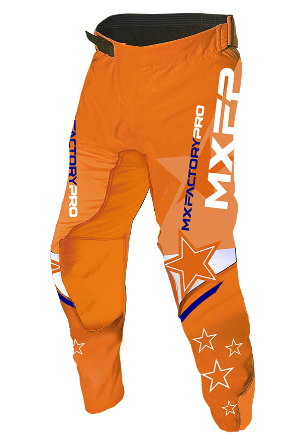 MX Factory Pro KTM Orange Motox Pants Factory Edition MX FACTORY PRO
