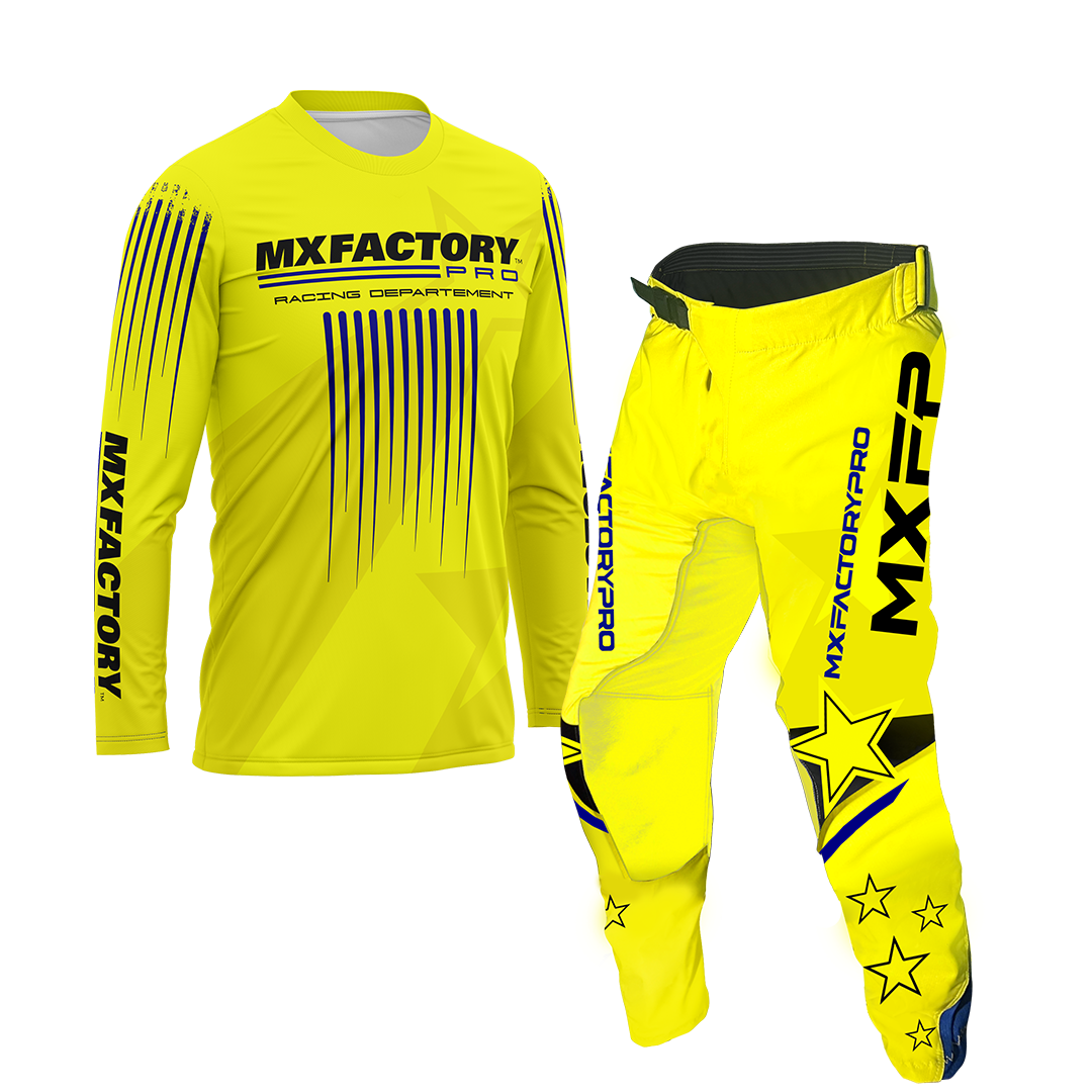 e-bike pants & Jersey set bu MX Factory Prp Motocross
