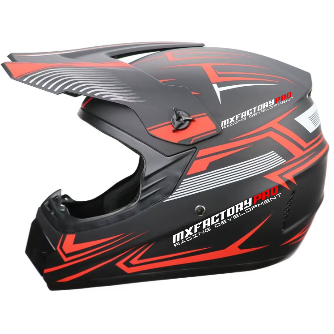 MX Factory Pro Kids E-Bike Helmet – Full Face Lightweight Safety Gear for Ages 3-12