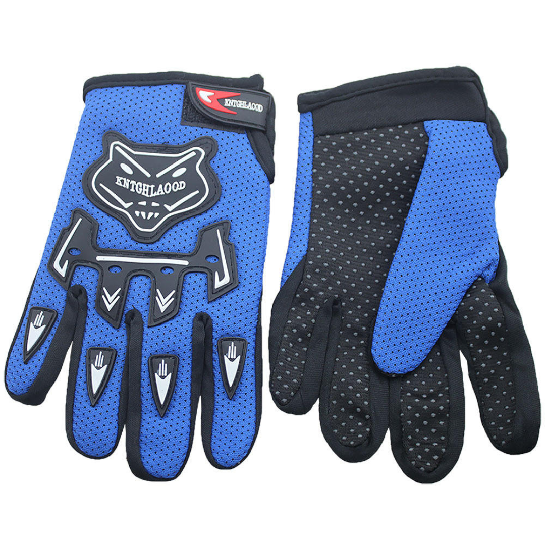 MX Factory Pro Junior Series Gloves | Beginner Youth Motocross &amp; E-Bike Grip | Ages 4-14