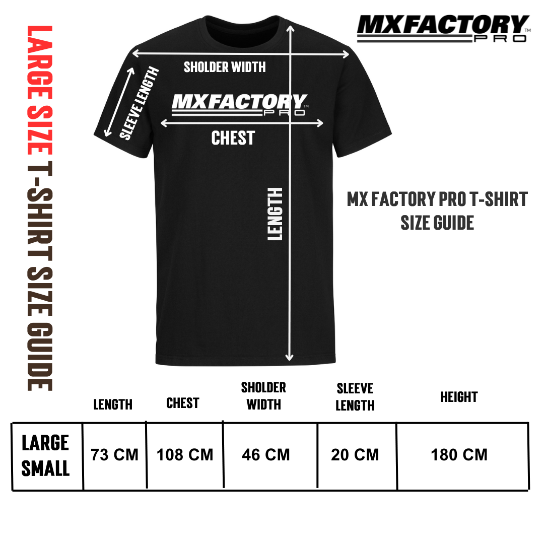 MX Factory Pro | T-shirt | Black