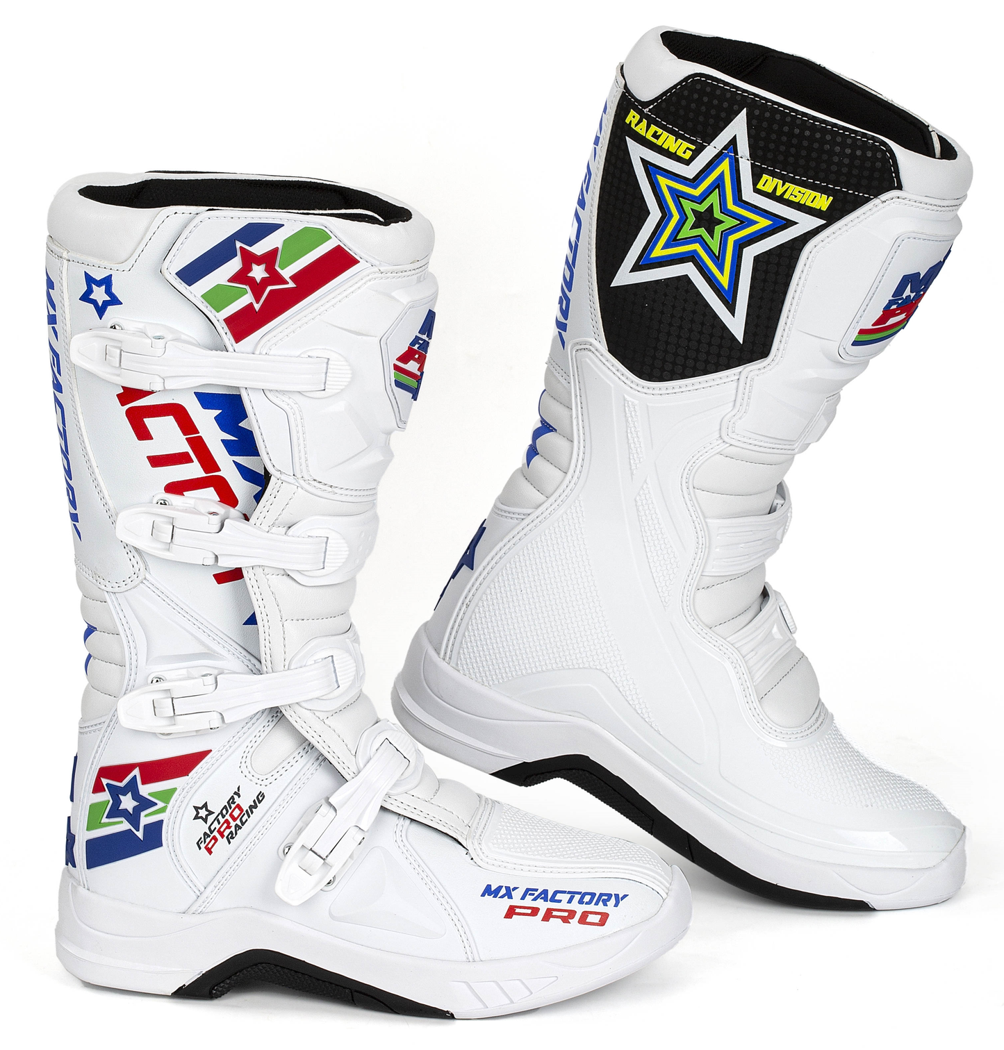 MX FACTORY PRO WHITE BOOTS LIMITED EDITION