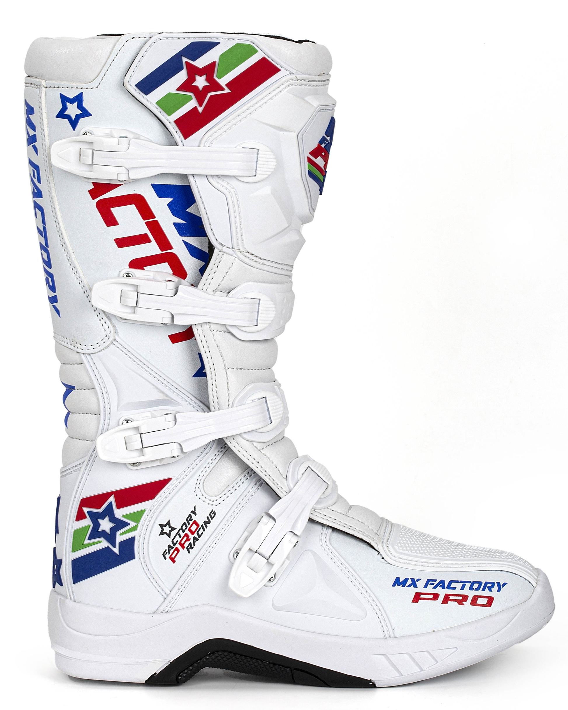 MX FACTORY PRO WHITE BOOTS LIMITED EDITION 2